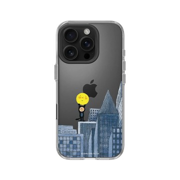 iPhone 16 Pro Clear Case（相機按鈕） 透明 - 幾米 Jimmy Liao - 月亮忘記了-城市