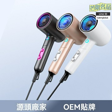 【摺疊靜音】電吹風 吹風機 大功率 便攜 110V 負離子護髮 快速幹發 旅行家用 日系美髮