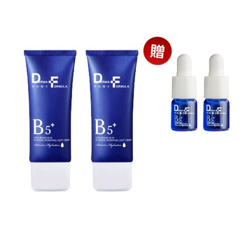 【DF美肌醫生】玻尿酸超導保濕瞬效輕乳霜40mlx2(贈保濕精華6ml*2)