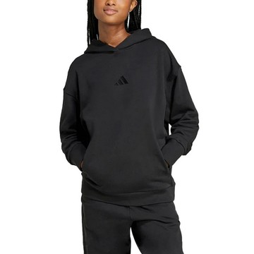 【ADIDAS】W ALL SZN FT HD 連帽上衣 女 黑色 帽T-IW1026