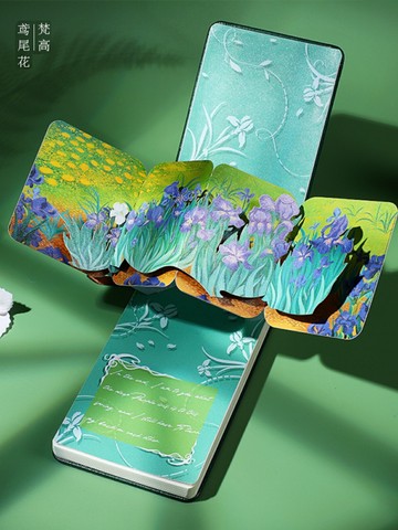 耶誕節禮物 交換禮物 AIT CARD立體3d手賬記事本文創筆記本送情侶朋友節日禮品企業定制