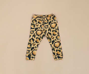 豹紋嬰兒褲，嬰兒打底褲，女嬰褲子，男嬰褲子，嬰兒禮物