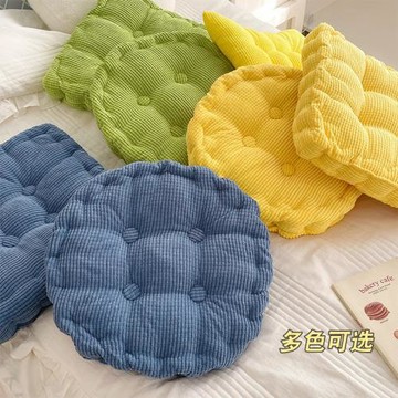 椅子辦公室學生宿舍燈芯絨坐墊凳子加厚久教室座墊靠墊坐墊屁股墊