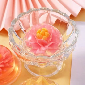 ✿新品嘗鮮✿果凍 點心 水果口味 零食 零嘴【鮮花果凍】纖花果凍0脂花創意造型水果口味大禮包兒童小孩網紅休閒點心批發