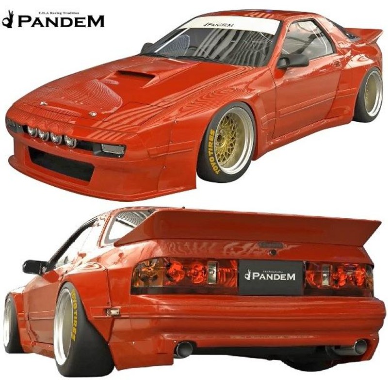 M's】マツダ RX-7 FC3S (後期) PANDEM ワイドボディキット 5点