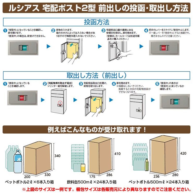 門柱 ポスト 機能門柱 ルシアスポストユニット SB02型 照明なしタイプ