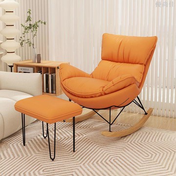 搖搖椅躺椅成人可睡覺陽臺休閒椅客廳家用懶人沙發龍蝦逍遙椅單人