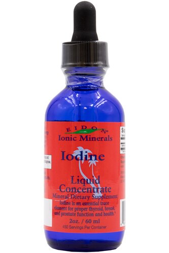 Eidon Ionic Minerals Iodine Liquid Concentrate 2 fl oz