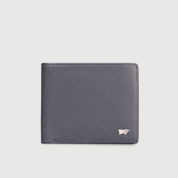 【免費升級送禮包裝】尚恩A 5卡透明窗皮夾-藍色/BF354-316-NY