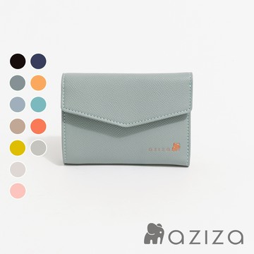 aziza MUZI三折短夾