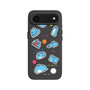 iPhone Air SolidX 黑 - 貓貓蟲咖波 Bugcat Capoo - 奇怪咖波貼貼樂