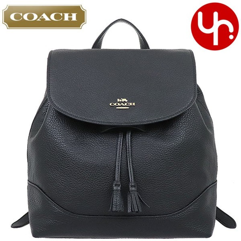 コーチ COACH バッグ リュック F72645 ブラック ラグジュアリー