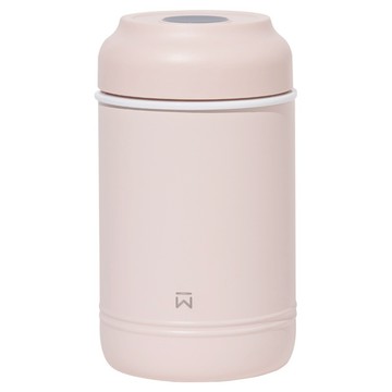 WOKY 沃廚 台灣公司貨 大口真瓷食物長鮮保溫罐  1個  600ml  粉色