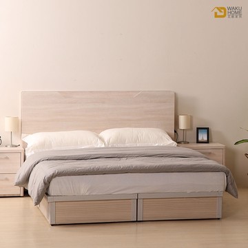 WAKUHOME 瓦酷家具 Metheus時尚簡約5尺雙人床 寬156*深202*高100(cm)