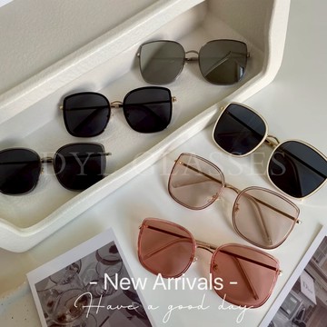 ⒹⓎⓁ┊隔日到貨 6ᴄᴏʟᴏʀ🪴韓系果凍大方框墨鏡 太陽眼鏡 抗UV 韓國百搭款 小紅書同款 抖音推薦 墨鏡流行時尚