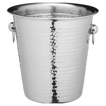 bar craft 提把式錘紋保冷冰桶  220 x 220 x 210mm  時尚保冷設計  1個