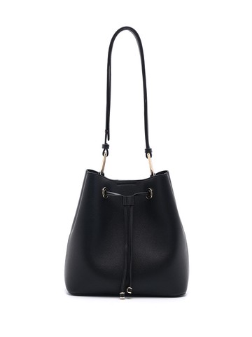 時尚極簡2way水桶包(附小包)