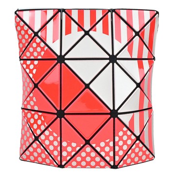 Issey Miyake BAOBAO 紀念版拼色萬用包-紅