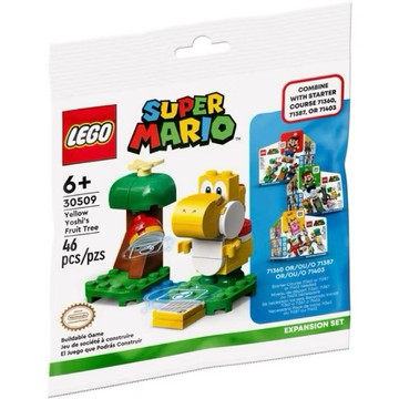 【台中翔智積木】LEGO 樂高 瑪利歐 30509 黃色耀西 Polybag