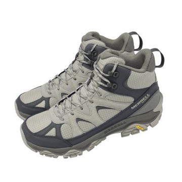 Merrell 登山鞋 Thermo Snow Grip Mid WP 男鞋 灰 防水鞋面 戶外 運動鞋 ML038289