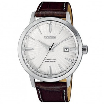 CITIZEN 星辰歐美限定白面機械腕錶 NJ2180-38A