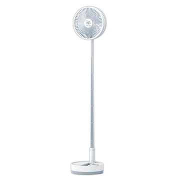 I-Cool 充電式可伸縮擺頭摺疊風扇 9吋 白色 1370g 原廠保固  MY-P10