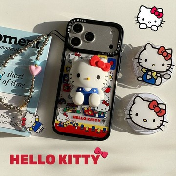 ⭐臺灣出貨⭐可愛廚師kitty貓iPhone17promax蘋果16磁吸手機殼14支架12防摔11