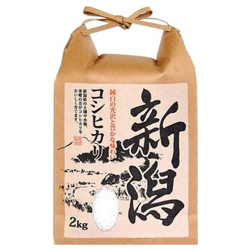 Well Life 悅生活 100%日本直送 谷穗 特A級新潟縣料亭專用越息米  2kg  1個  頂級