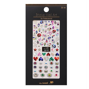 【專業用】美甲貼紙 3D Art 魅力銀河【韓國製】