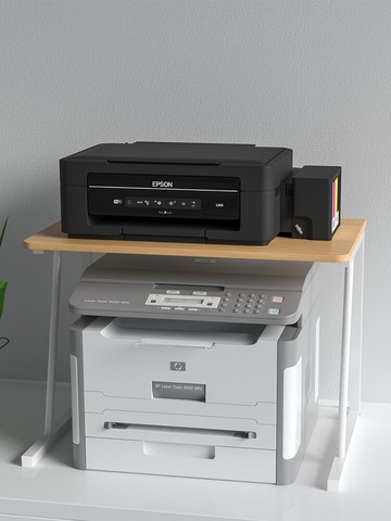 打印機架子 打印機置物架辦公室電腦桌面雙層收納架子增高桌子支架托架架子【MJ11749】