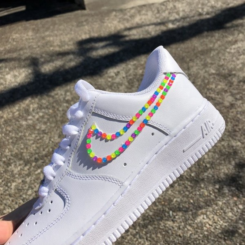 エアフォース1 カスタム ナイキ Nike Air Force 1 エアフォースワン クリスタル ネオン カラーミックス メンズ レディース スニーカー 通販 Lineポイント最大0 5 Get Lineショッピング