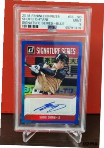 トレーディングカード 2018 Donruss Signature Series Blue Shohei