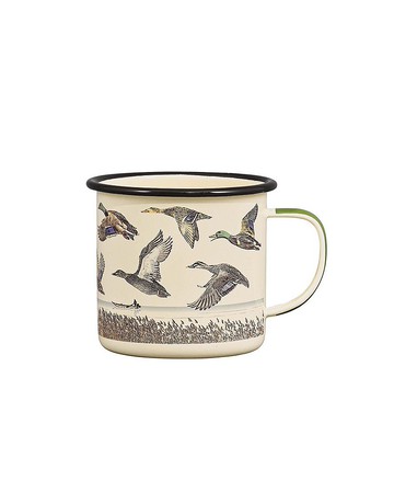 英國Wild and Wolf冒險開始探險系列琺瑯馬克杯(飛鳥款)