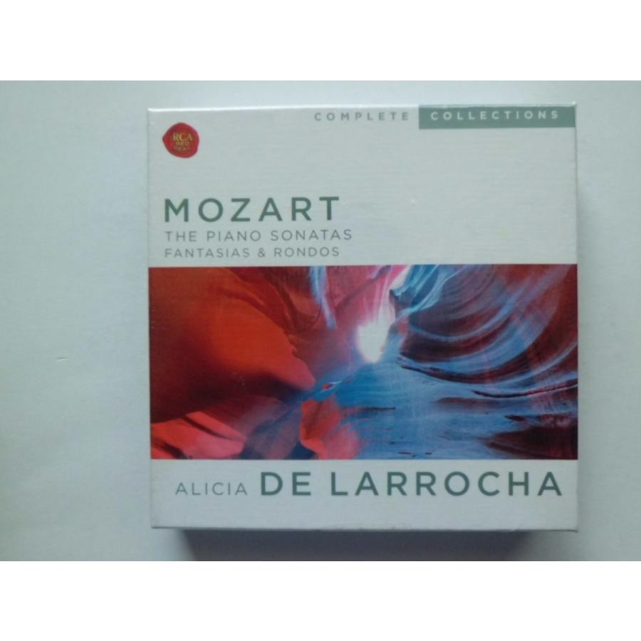 Mozart   The Piano Sonatas, Fantasias  Rondos   Alicia de Larrocha CDs    CD