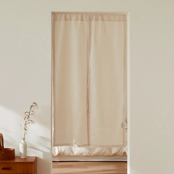 maatila Air Fresh 雙門型窗簾 奶茶色 100%聚酯纖維 韓國製  85 x 140cm