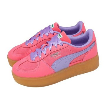 Puma 休閒鞋 Palermo Elevata CF Wns 女鞋 粉紅 紫 增高 厚底 400452-02