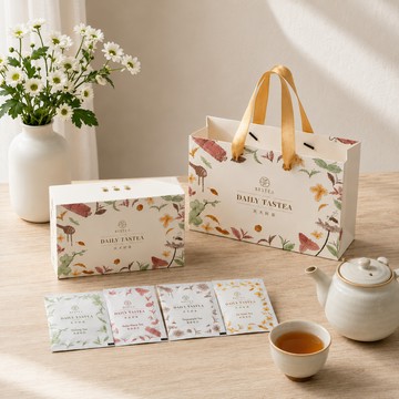 【 天天好茶禮盒 】原葉茶包20入