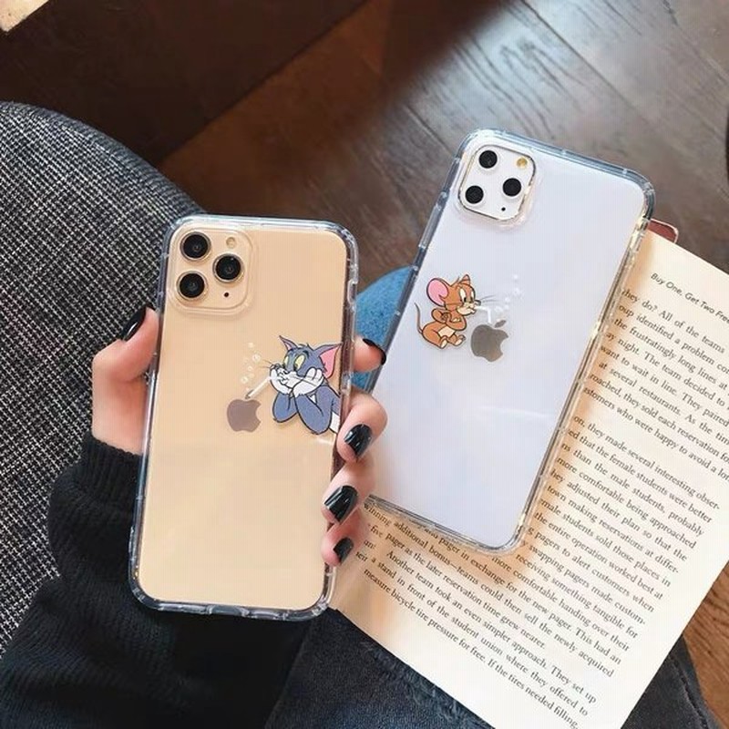 Iphone12 ケース トムとジェリー Iphoneケース アイフォンケース 韓国 大人気 可愛い キャラクター 透明ケース クリアケース 個性的 通販 Lineポイント最大get Lineショッピング