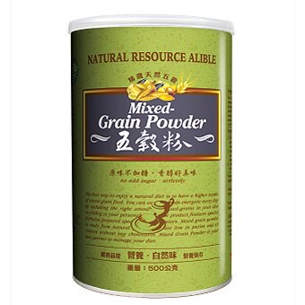 綠源寶   五穀粉500公克/罐