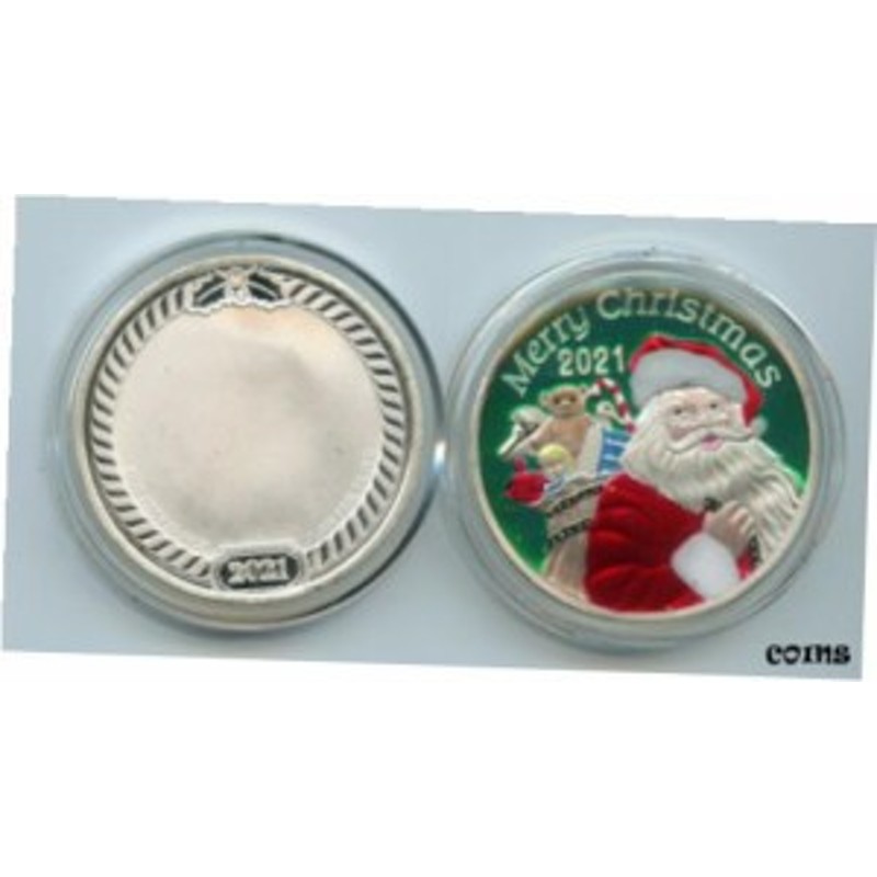 品質保証書付】 アンティークコイン NGC PCGS 2021 Christmas Santa
