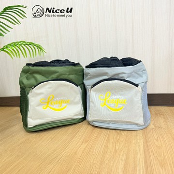 【NiceU 毛樂趣】半開放前背式雙肩寵物包