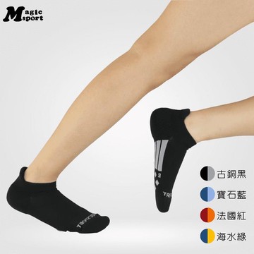 【美肌刻Magicsport】4入組-氧化鋅除臭氣墊踝襪 JG-382