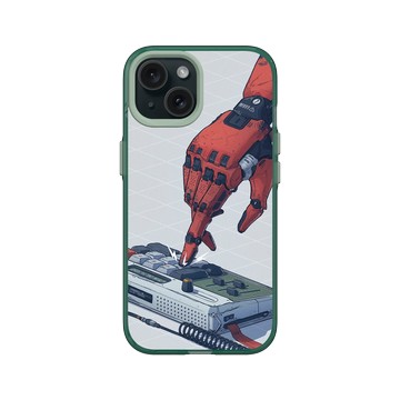 iPhone 15 Clear 憂墨綠 - Davey Perkins - MX-76