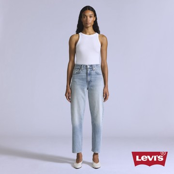 Levi's BLUETAB 女款 Column高腰直筒丹寧牛仔褲 女生牛仔褲 熱賣單品 A5888-0010