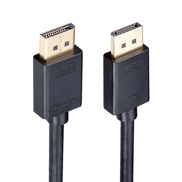 PX 大通 DisplayPort 1.2版 4K影音傳輸線 21.6Gbps高傳輸頻寬 無卡扣設計  DP-2M  1條