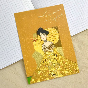 Woman in Gold 艾蒂兒肖像明信片