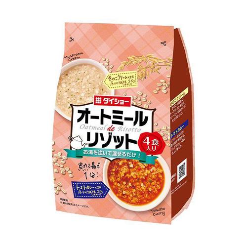 ダイショー オートミールdeリゾット きのこクリーム＆トマトカレー 92g