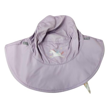 BrilleBrille 兒童頸部防護雙面防曬帽 帽簷加長型  夢幻下午茶  F(適用頭圍46~56cm)
