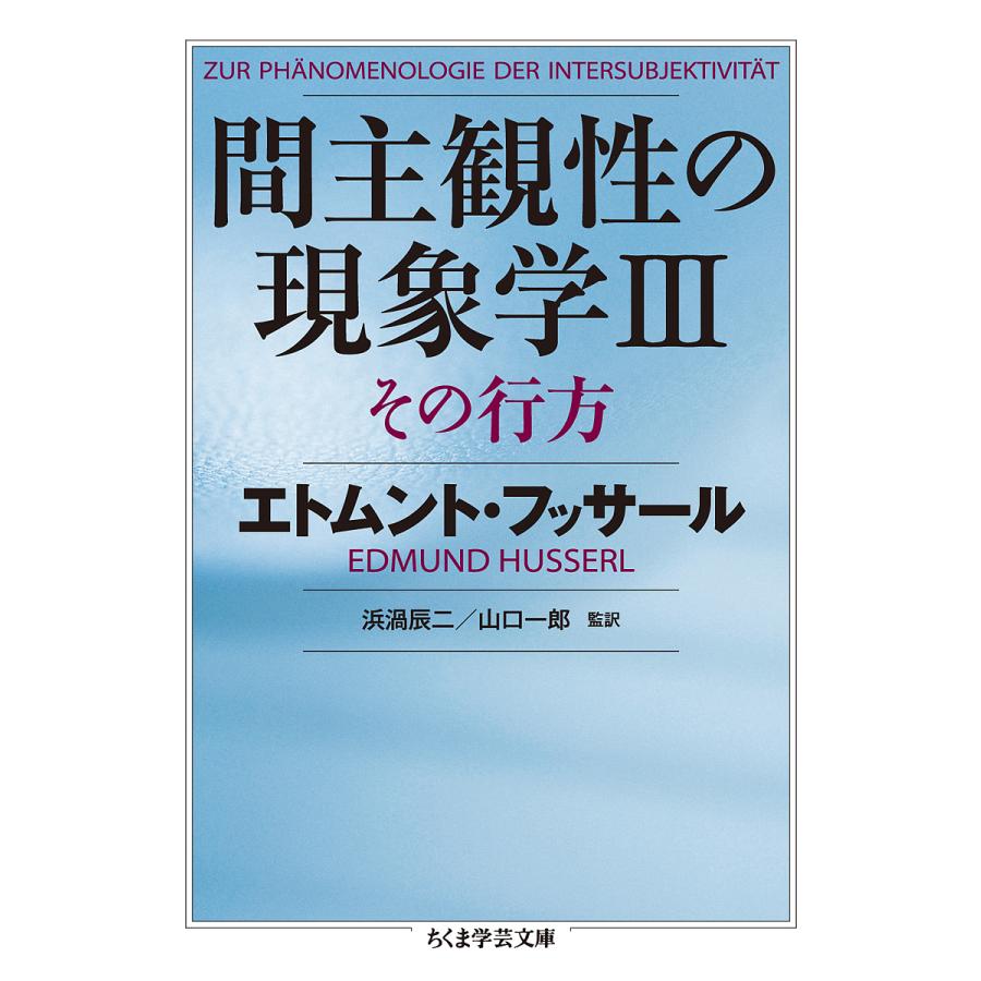 間主観性の現象学