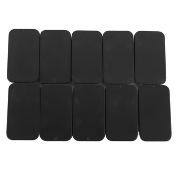 [waroom01] 10 件裝滑動頂部金屬盒防漏便攜式迷你滑動容器,適用於唇膏糖果薄荷珠